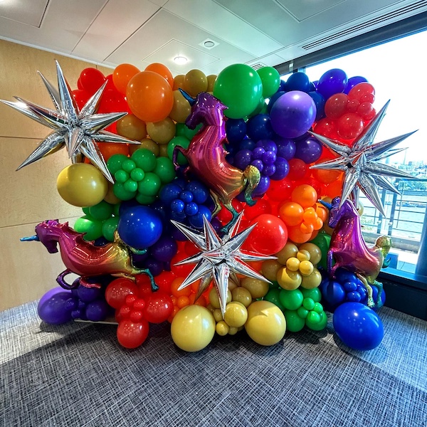 Pride Balloon Wall