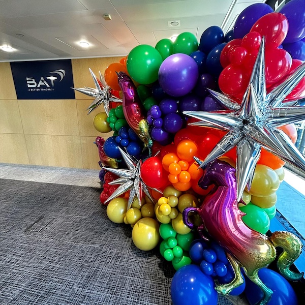 Organic Balloon Wall