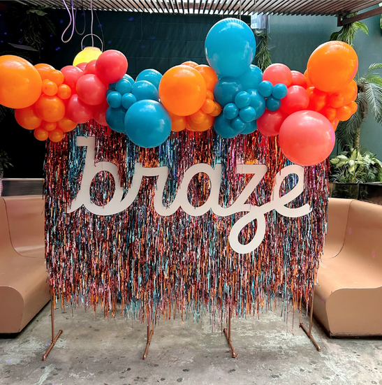 Colour-Matched Balloon Garland