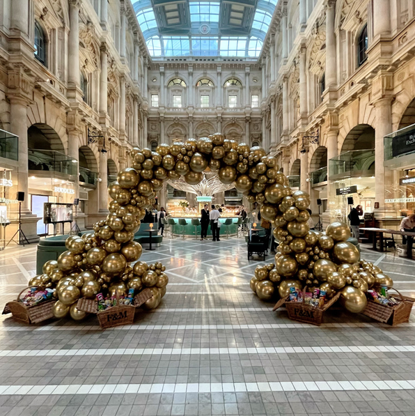 Gold Balloon Arch