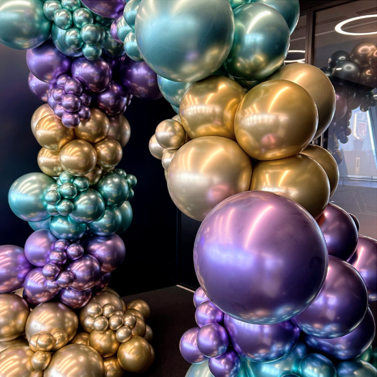 Metallic Balloon Arch London