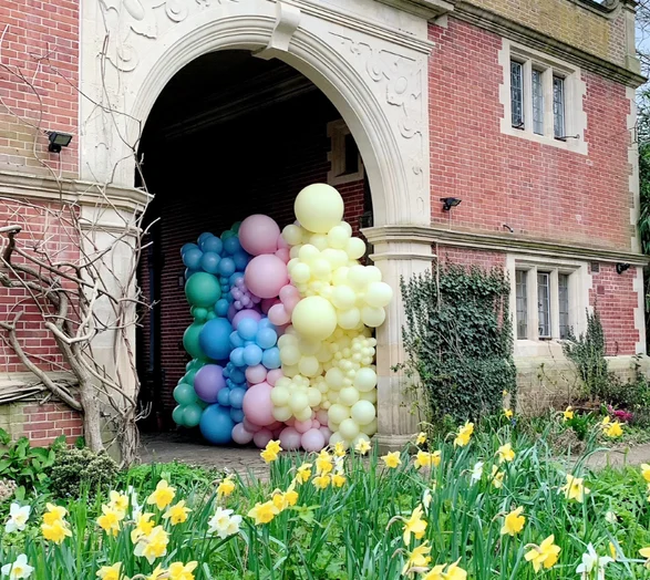 Pastel Balloon Wall