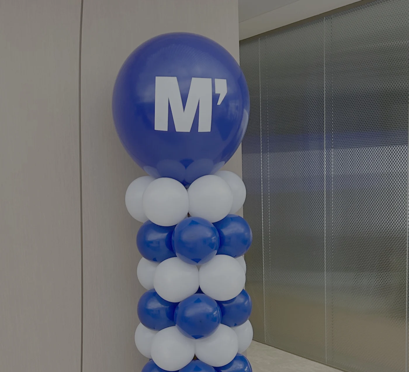 Branded Balloon Tower in London for Moody's